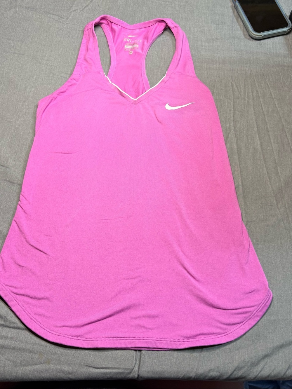 Nike Women’s Bright Purple Racerback Dri-FIT Tank XS